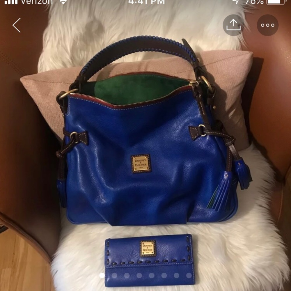 FOR BETH ONLY-Dooney & Bourke Blue.